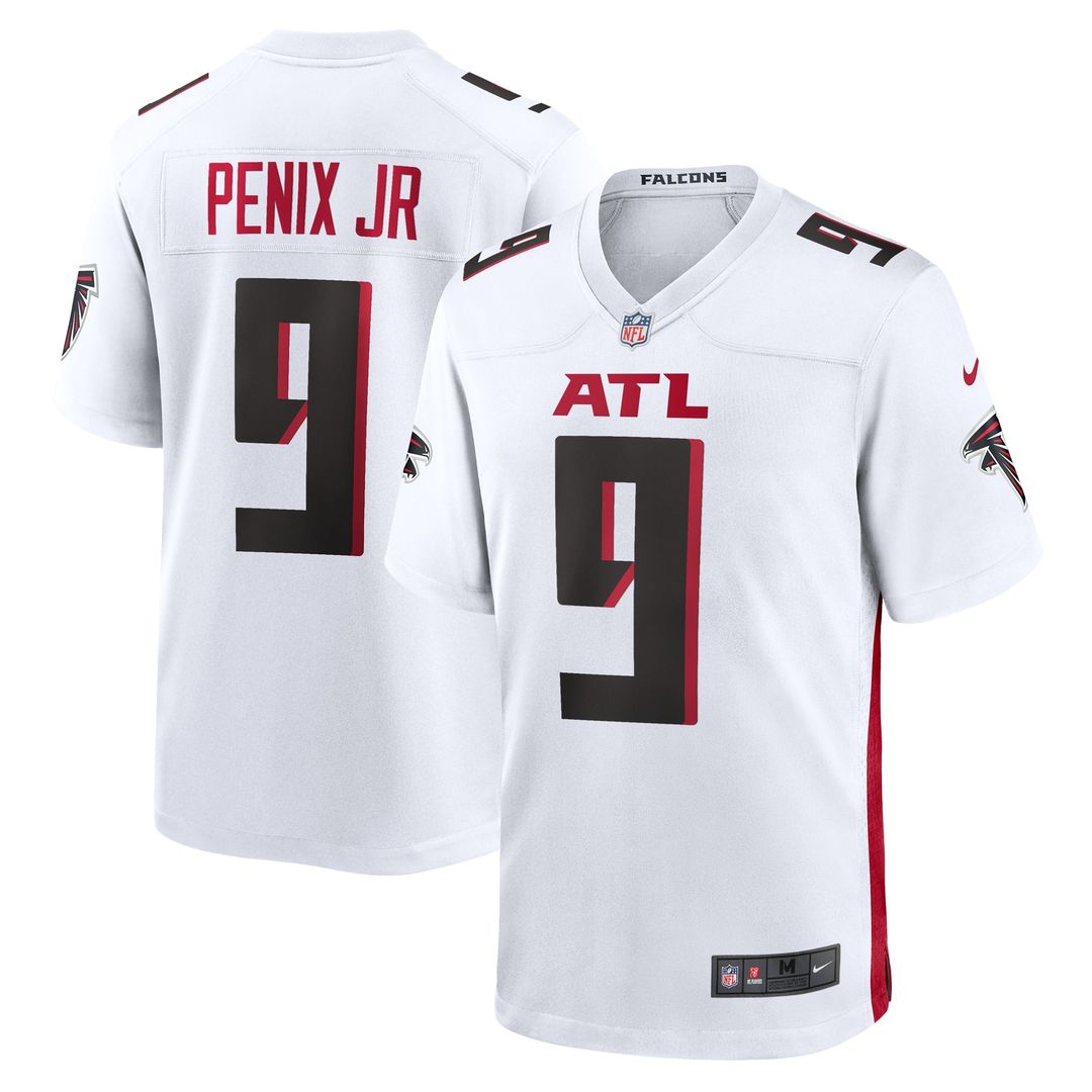 Michael Penix Jr. Atlanta Falcons Nike Game Jersey - White Official NFL Team Apparel Football Fan Gear