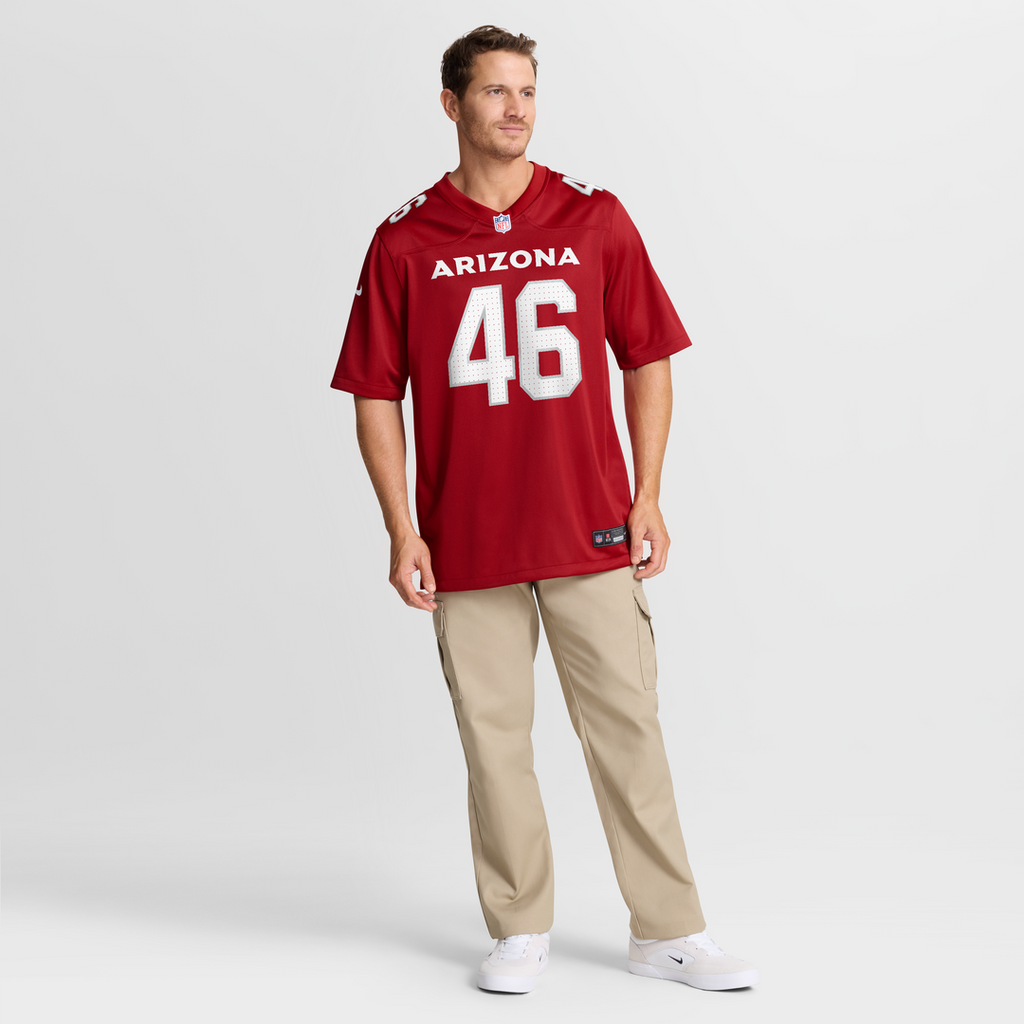 Aaron Brewer Arizona Cardinals Nike Team Game Jersey - Cardinal Official NFL Team Apparel Football Fan Gear