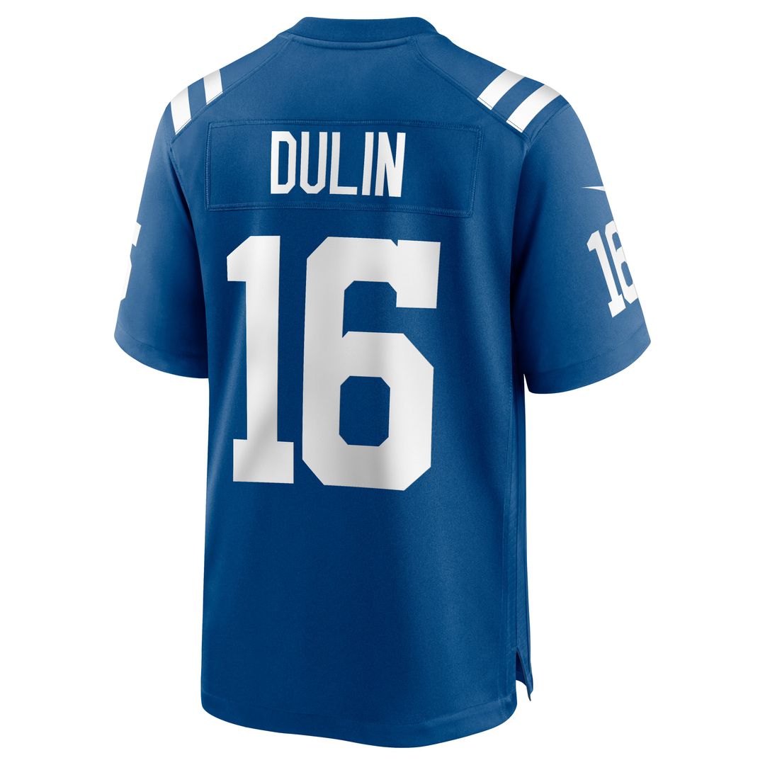 Ashton Dulin Indianapolis Colts Nike Game Jersey - Royal Official NFL Team Apparel Football Fan Gear