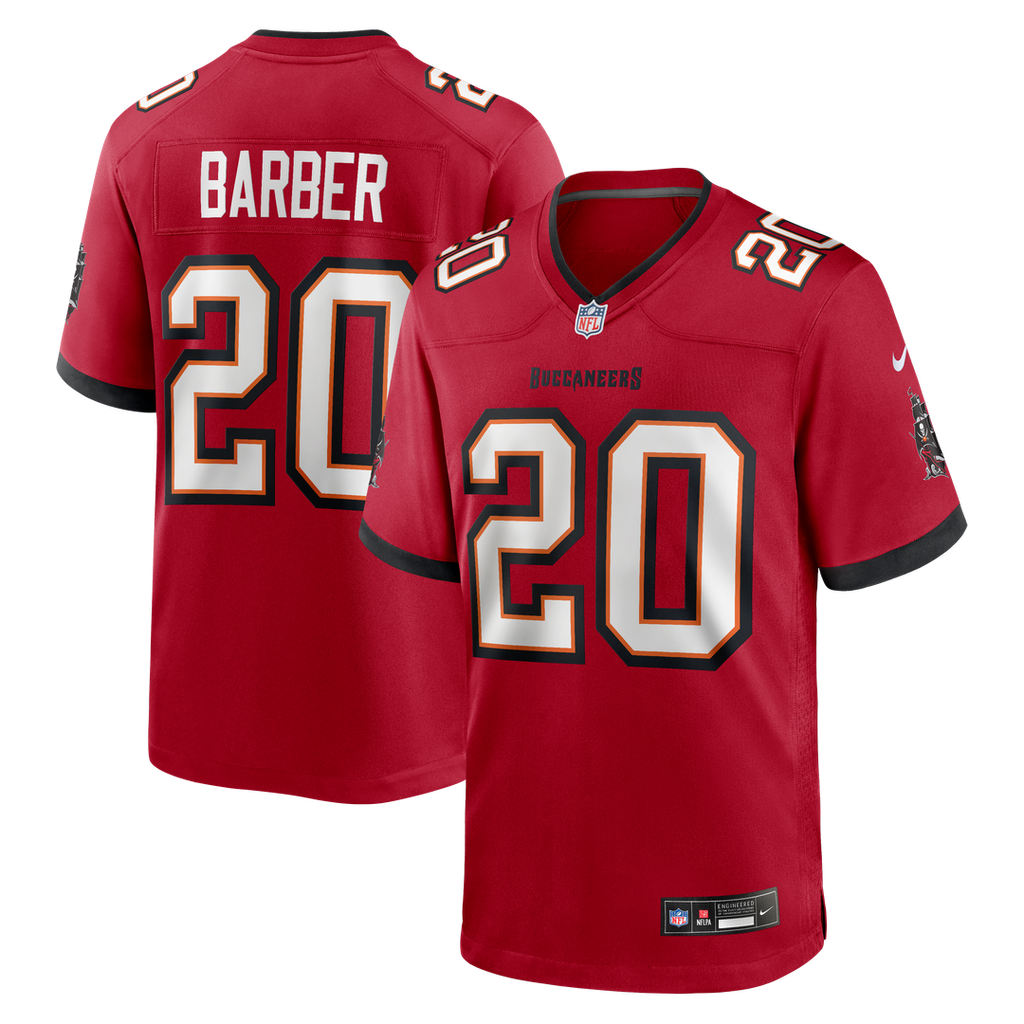 Ronde Barber Tampa Bay Buccaneers Nike Game Retired Player Jersey - Red Official NFL Team Apparel Football Fan Gear