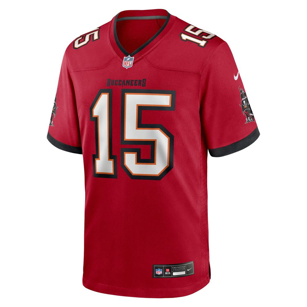 Tez Johnson Tampa Bay Buccaneers Nike Team Game Jersey - Red Official NFL Team Apparel Football Fan Gear