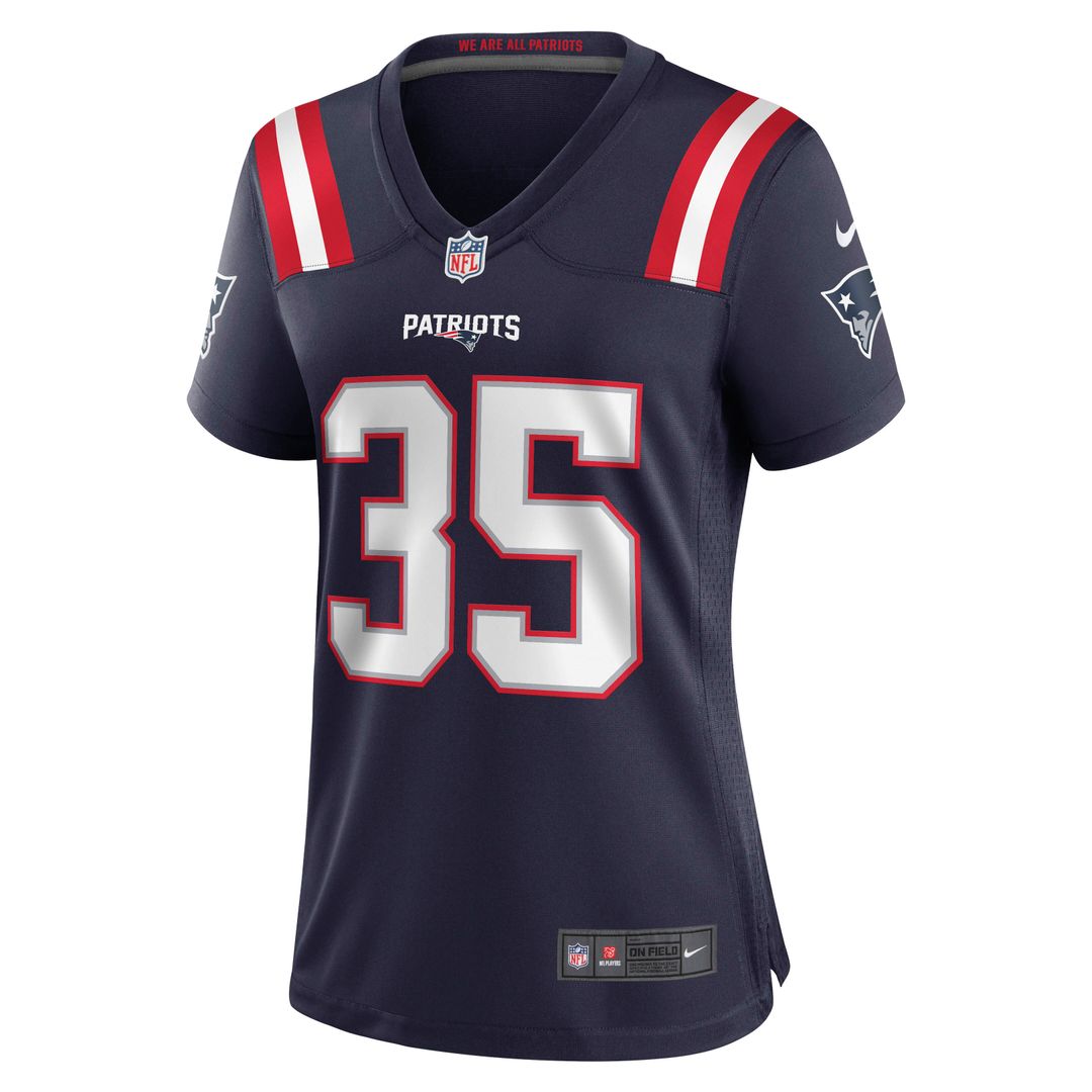 Jim Nance New England Patriots Nike Women's Retired Player Jersey - Navy Official NFL Team Apparel Football Fan Gear