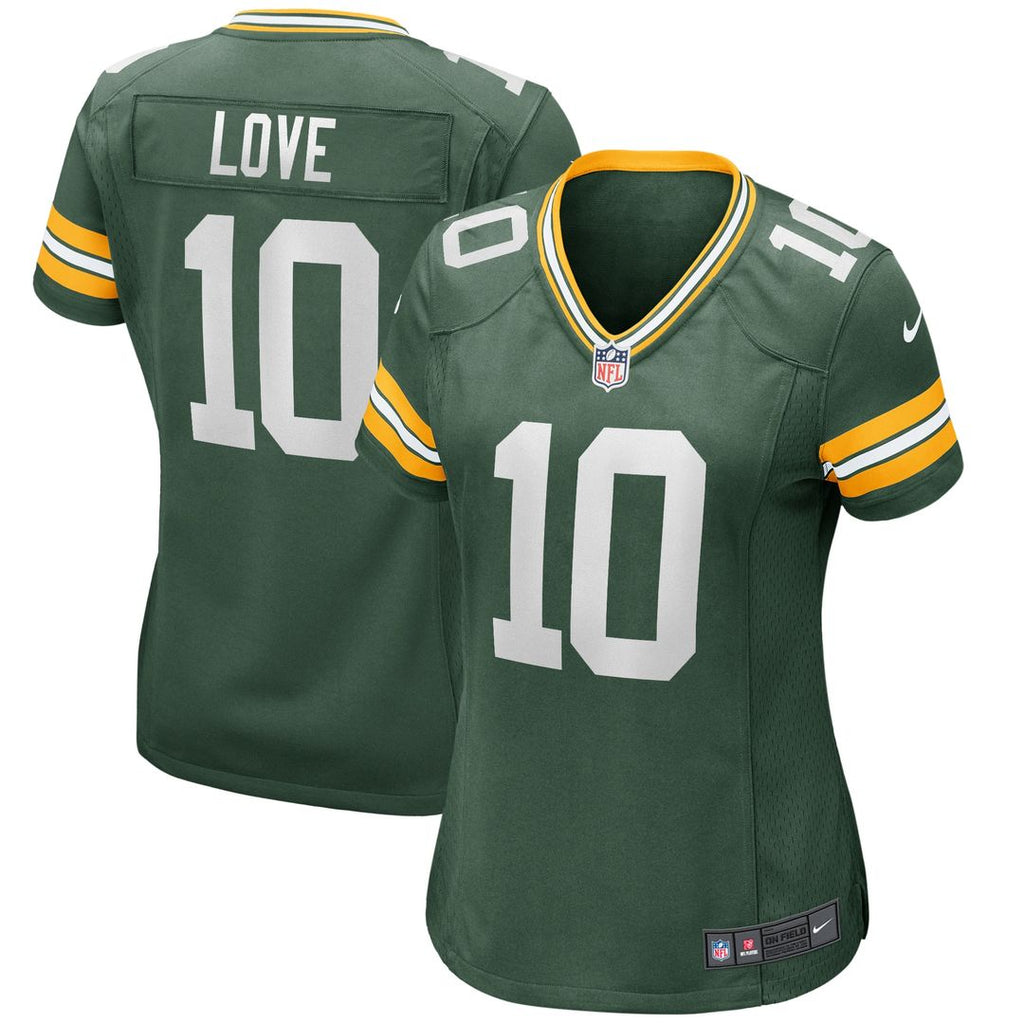 Jordan Love Green Bay Packers Nike Women's Game Jersey - Green Official NFL Team Apparel Football Fan Gear