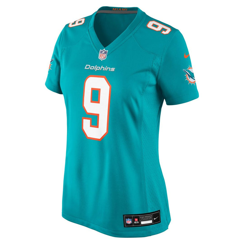 Ifeatu Melifonwu Miami Dolphins Nike Women's Team Game Jersey - Aqua Official NFL Team Apparel Football Fan Gear