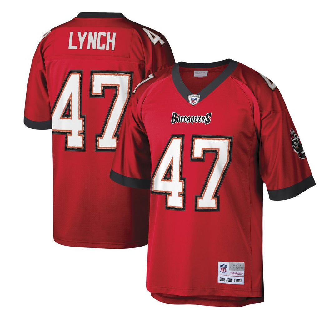 John Lynch Tampa Bay Buccaneers Mitchell & Ness Legacy Replica Jersey - Red Official NFL Team Apparel Football Fan Gear