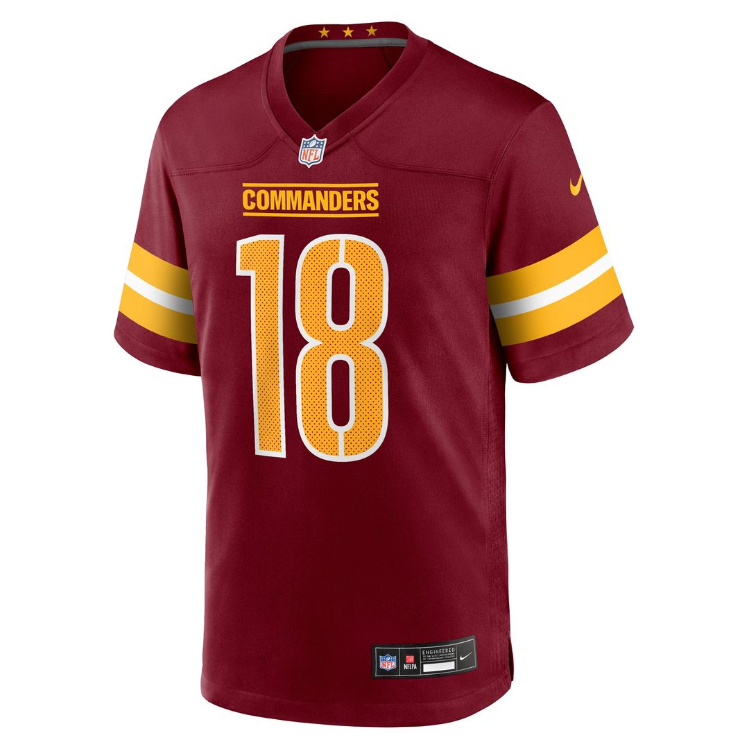 Tyler Owens Washington Commanders Nike Team Game Jersey - Burgundy Official NFL Team Apparel Football Fan Gear