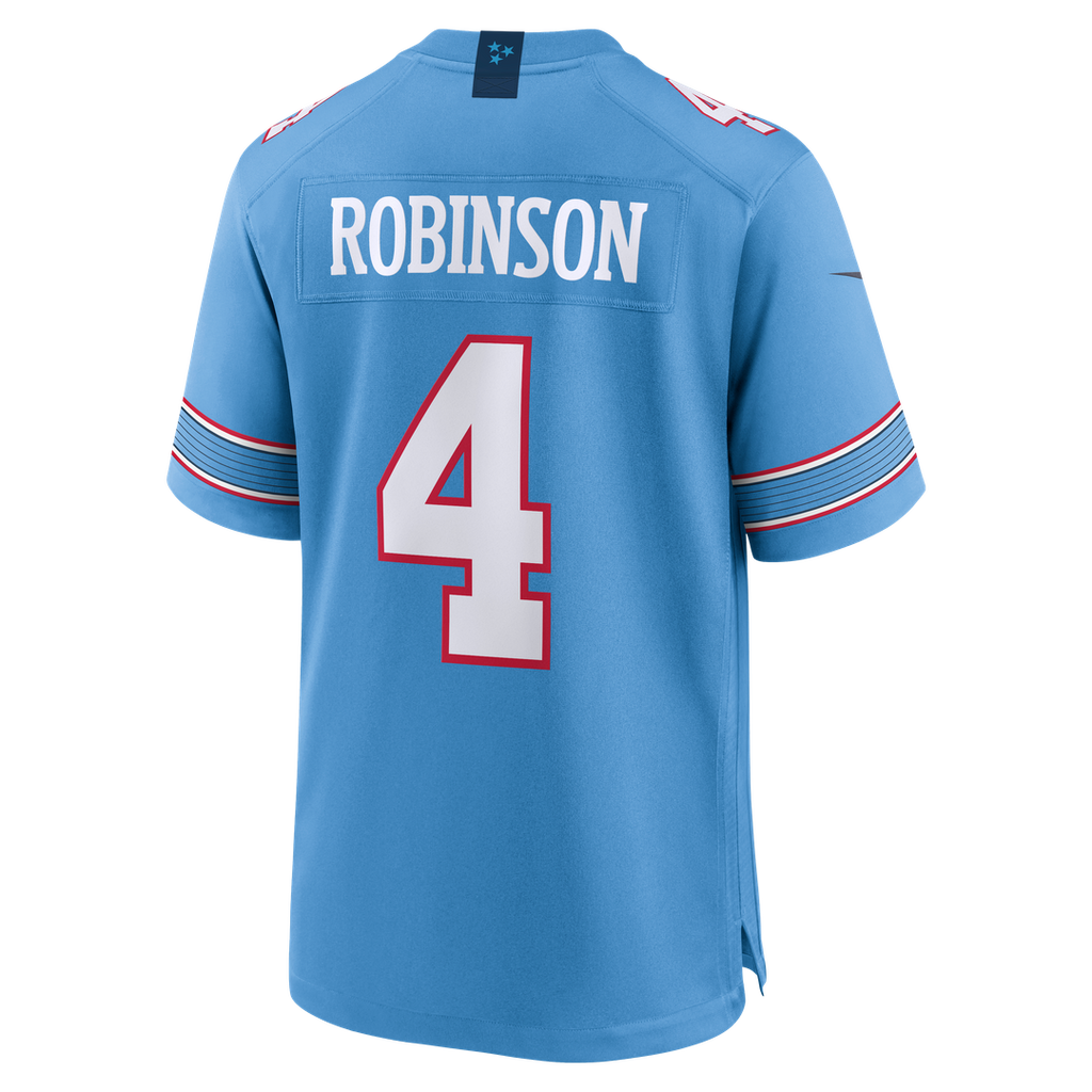 Wan'Dale Robinson Tennessee Titans Nike Team Game Jersey - Light Blue Official NFL Team Apparel Football Fan Gear