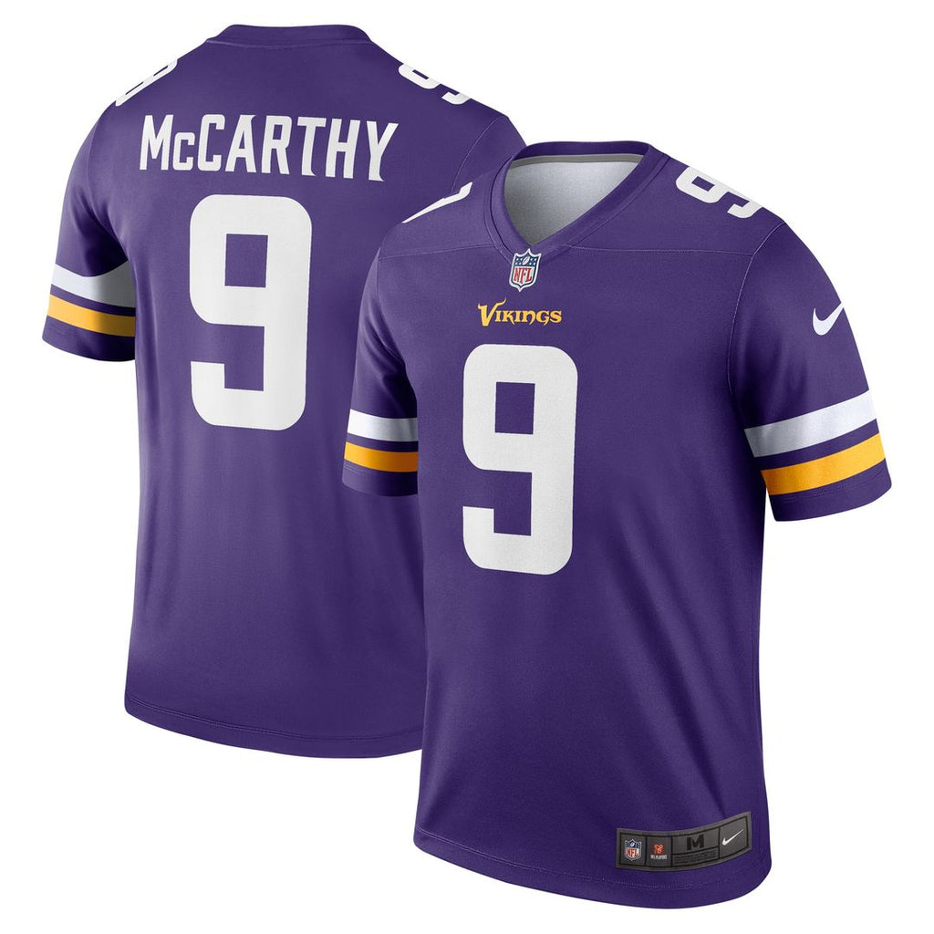 J.J. McCarthy Minnesota Vikings Nike Legend Player Performance Top - Purple NFL Fan Gear Popular Style