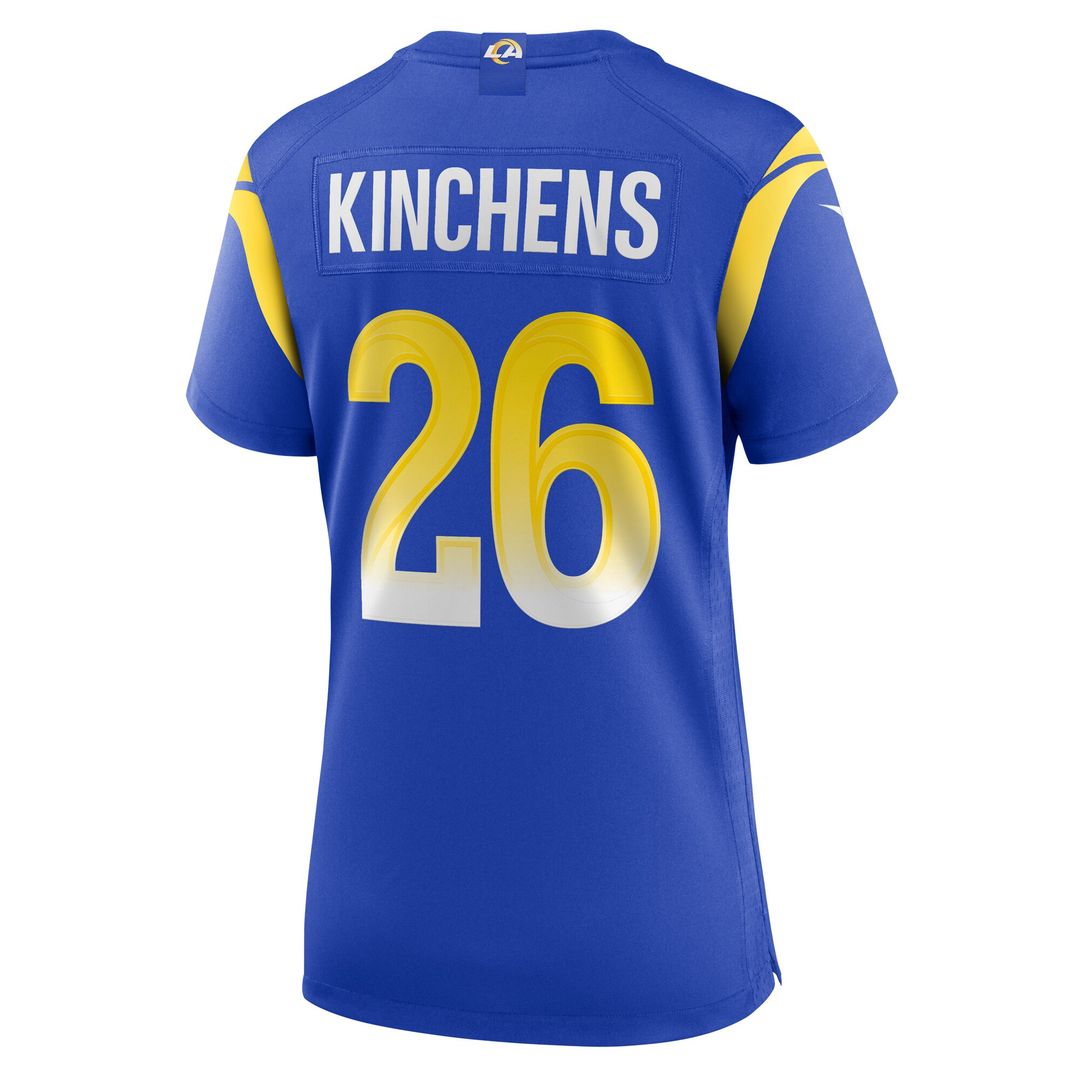 Kamren Kinchens Los Angeles Rams Nike Women's Game Jersey - Royal Official NFL Team Apparel Football Fan Gear