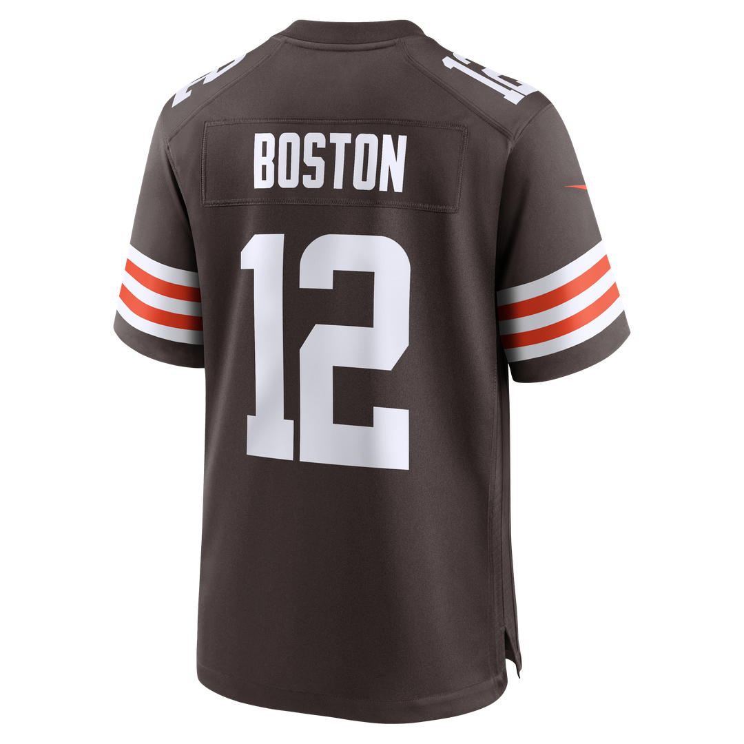 Denzel Boston Cleveland Browns Nike Game Jersey - Brown Official NFL Team Apparel Football Fan Gear
