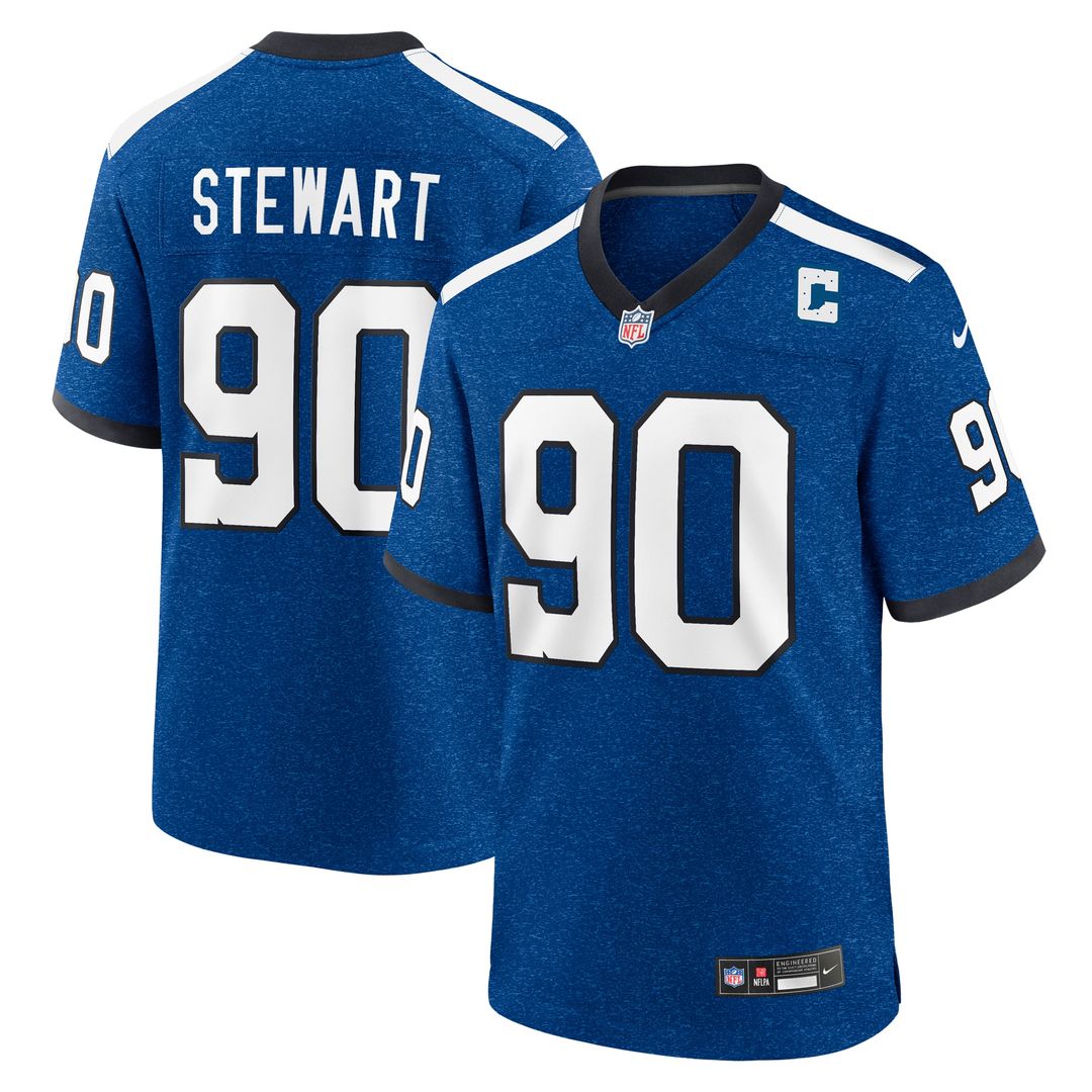 Grover Stewart Indianapolis Colts Nike Game Jersey - Royal Official NFL Team Apparel Football Fan Gear