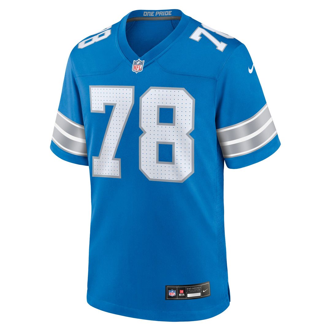 Ben Bartch Detroit Lions Nike Team Game Jersey - Blue Official NFL Team Apparel Football Fan Gear