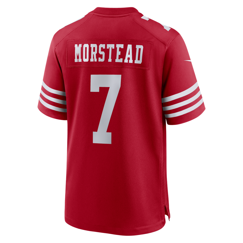 Thomas Morstead San Francisco 49ers Nike Team Game Jersey - Scarlet Official NFL Team Apparel Football Fan Gear