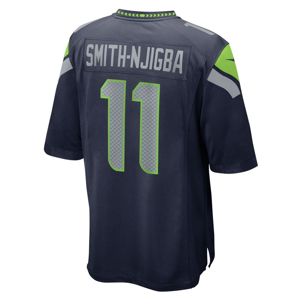 Jaxon Smith-Njigba Seattle Seahawks Nike Game Jersey - College Navy Official NFL Team Apparel Football Fan Gear