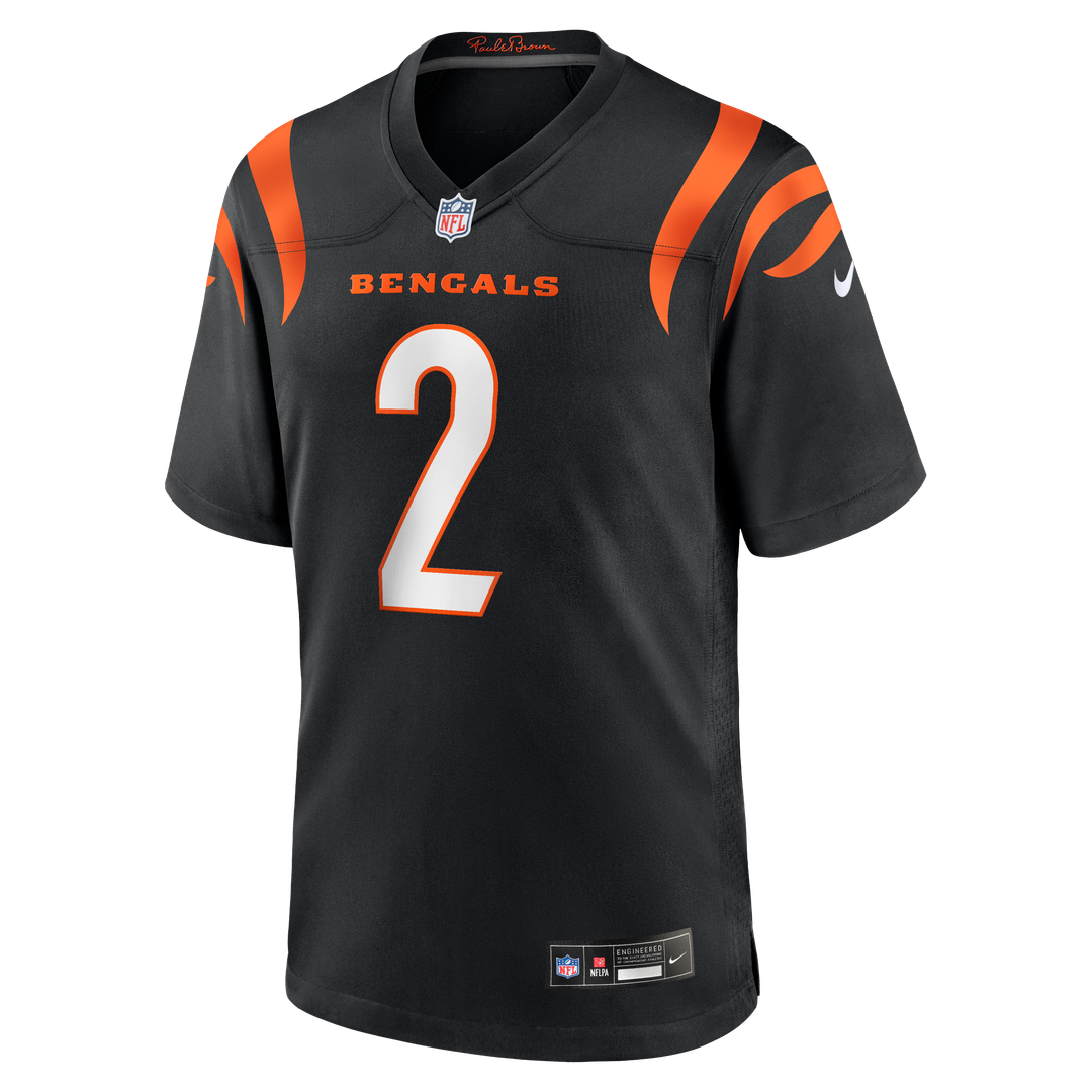 Evan McPherson Cincinnati Bengals Nike Game Jersey - Black Official NFL Team Apparel Football Fan Gear
