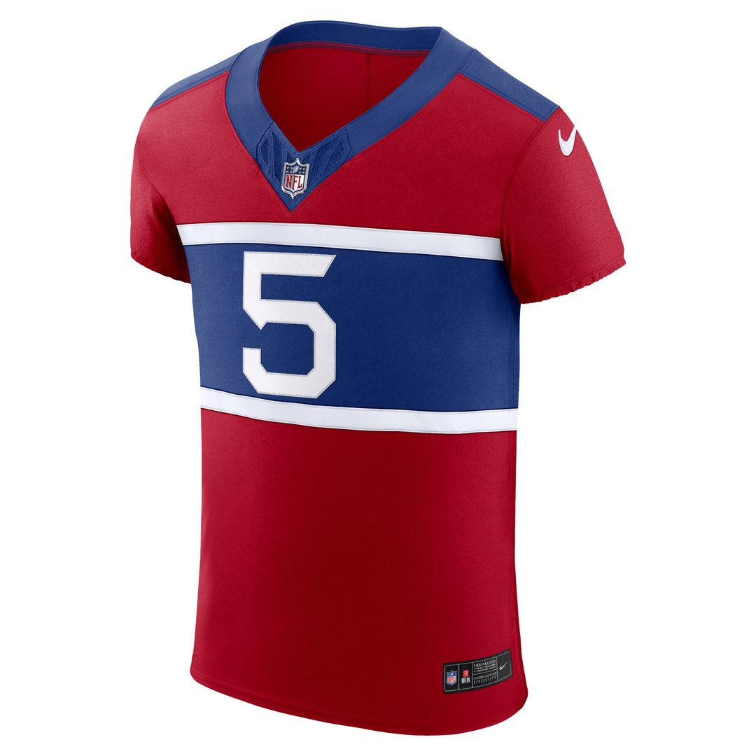 Kayvon Thibodeaux New York Giants Nike Vapor F.U.S.E. Elite Player Jersey Vapor F.U.S.E. Elite Jersey - Red Official NFL Team Apparel Football Fan Gea