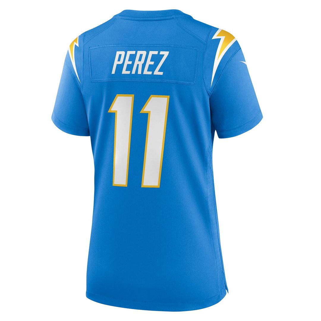 Luis Perez Los Angeles Chargers Nike Women's Team Game Jersey - Powder Blue Official NFL Team Apparel Football Fan Gear