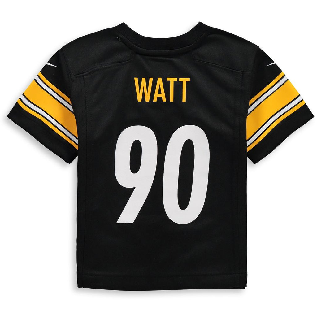 T.J. Watt Pittsburgh Steelers Nike Toddler Game Jersey - Black Official NFL Team Apparel Football Fan Gear