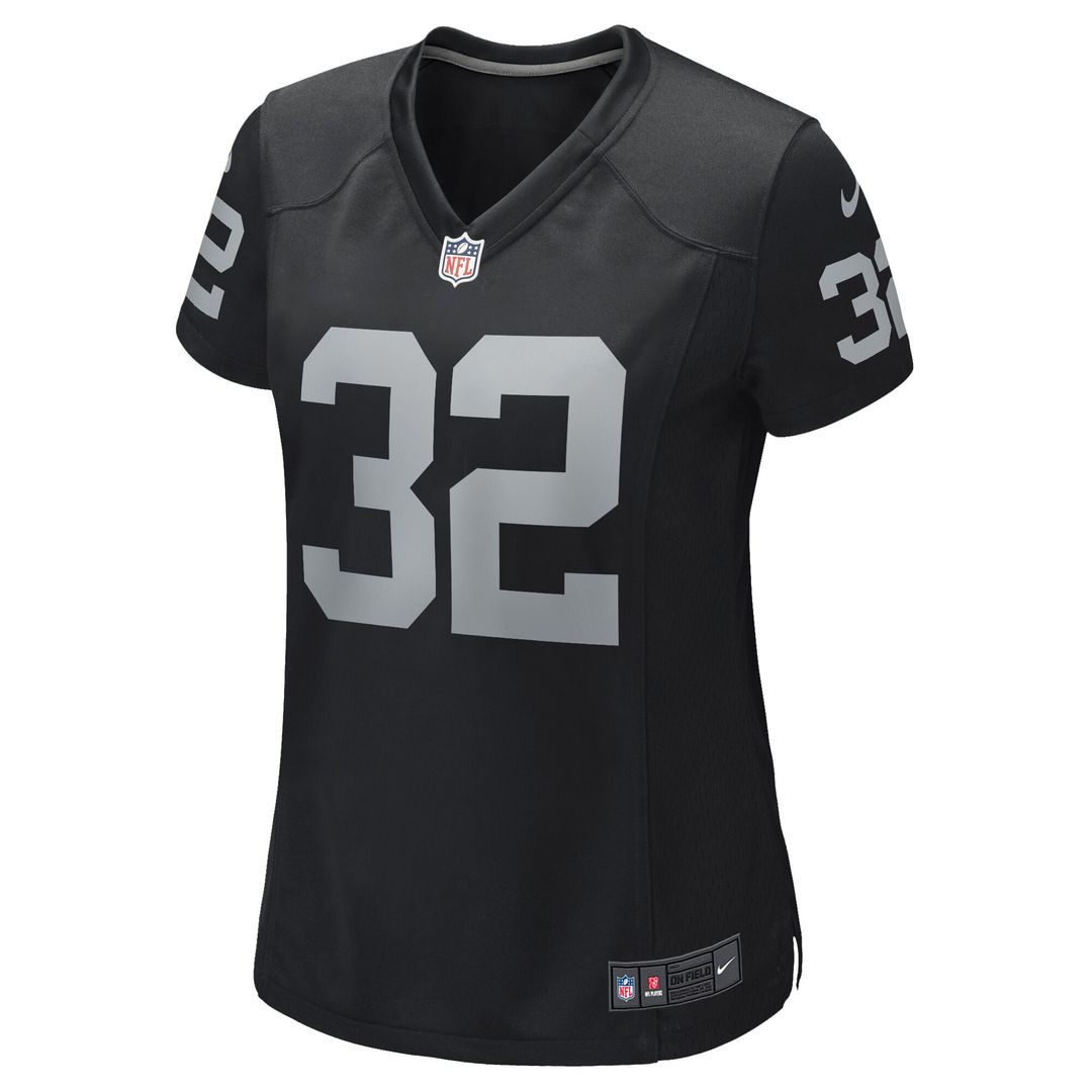 Marcus Allen Las Vegas Raiders Nike Women's Game Retired Player Jersey - Black Official NFL Team Apparel Football Fan Gear