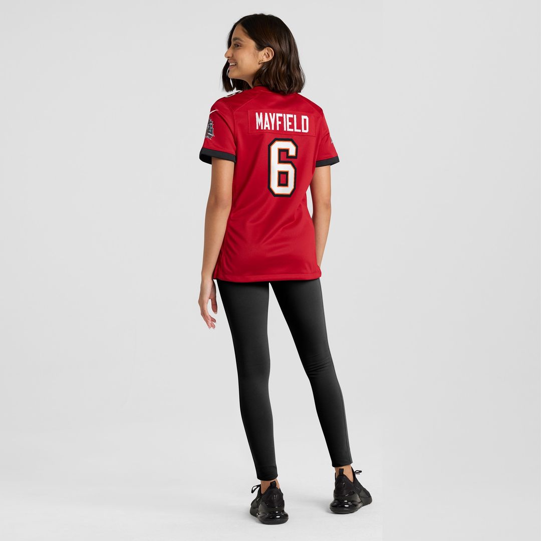 Baker Mayfield Tampa Bay Buccaneers Nike Women's Game Jersey - Red Official NFL Team Apparel Football Fan Gear