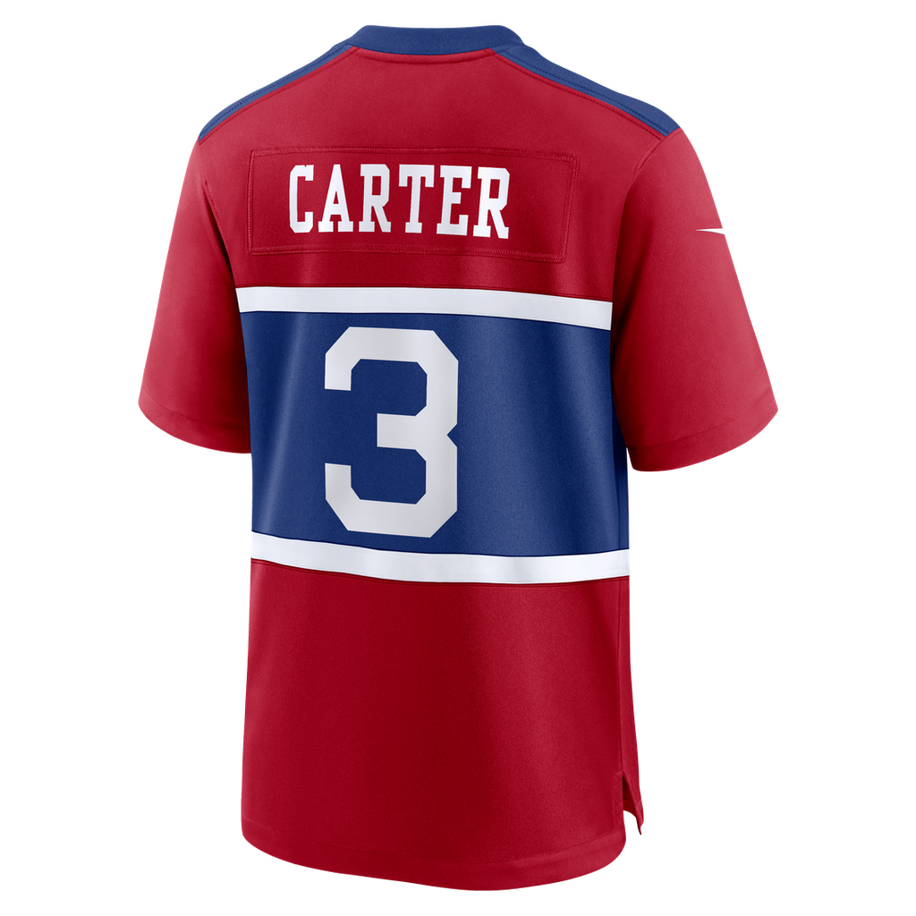 Abdul Carter New York Giants Nike Game Jersey - White Official NFL Team Apparel Football Fan Gear