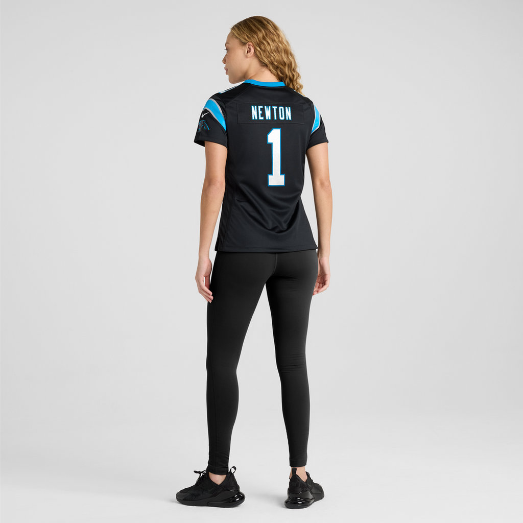 Cam Newton Carolina Panthers Nike Women's Team Retired Game Jersey - Black Official NFL Team Apparel Football Fan Gear