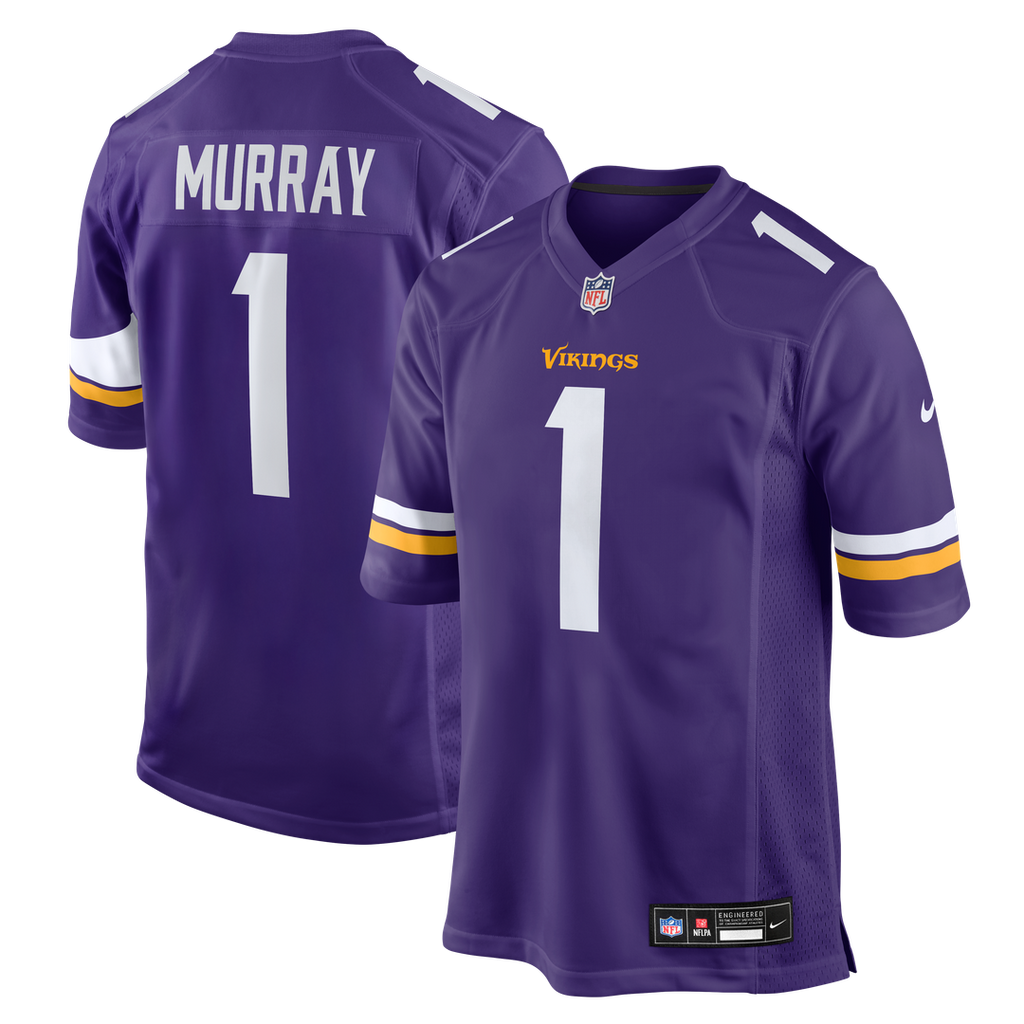 Kyler Murray Minnesota Vikings Nike Game Jersey - Purple Official NFL Team Apparel Football Fan Gear