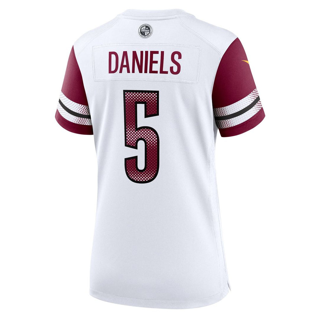 Jayden Daniels Washington Commanders Nike Women's Game Jersey - White Official NFL Team Apparel Football Fan Gear