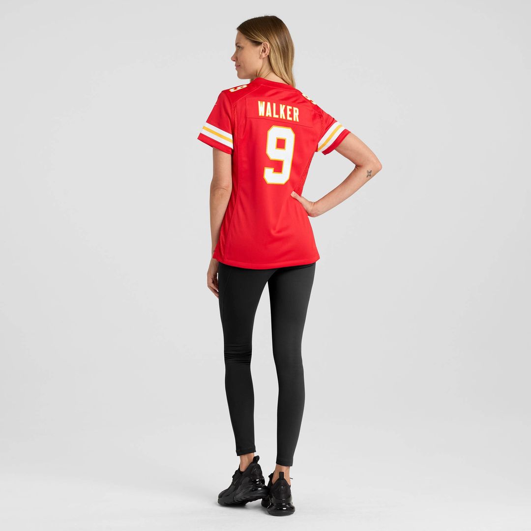 Kenneth Walker III Kansas City Chiefs Nike Women's Game Jersey - Red Official NFL Team Apparel Football Fan Gear