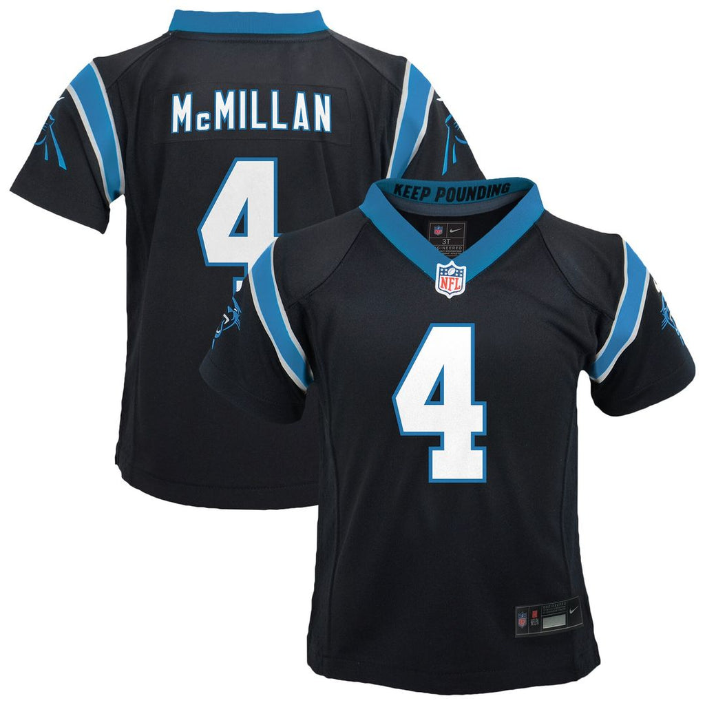 Tetairoa McMillan Carolina Panthers Nike Toddler Game Jersey - Black Official NFL Team Apparel Football Fan Gear