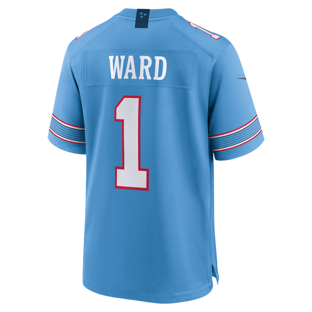 Cameron Ward Tennessee Titans Nike Game Jersey - Light Blue Official NFL Team Apparel Football Fan Gear