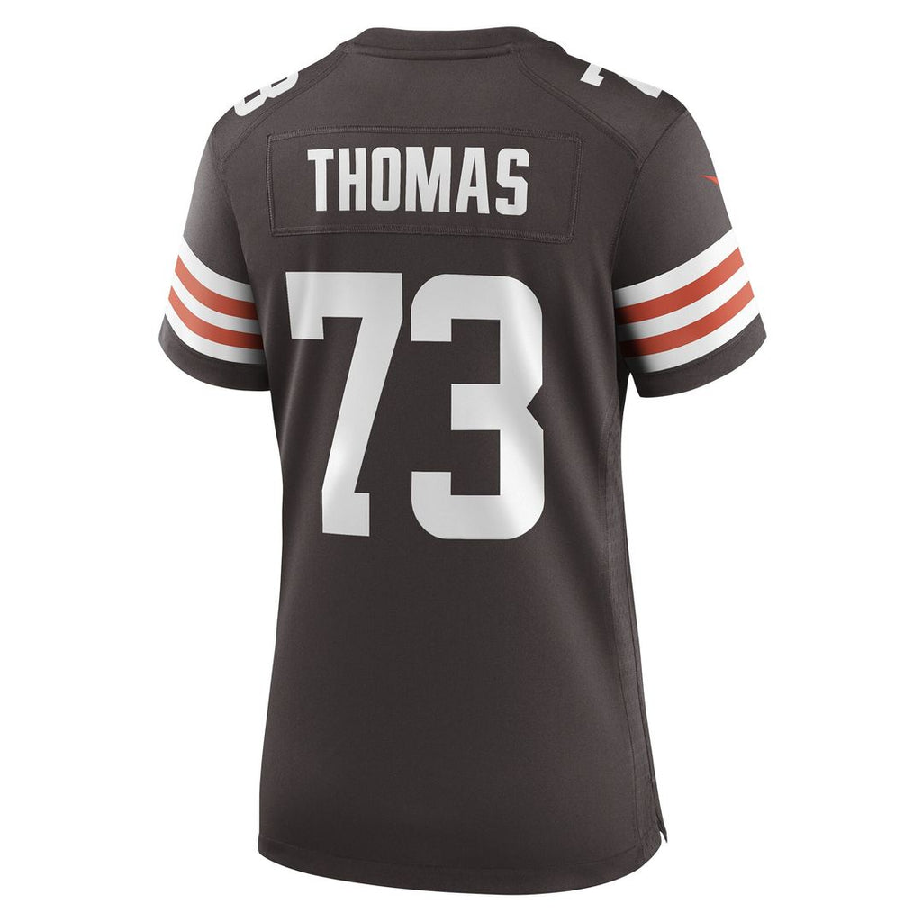 Joe Thomas Cleveland Browns Nike Women's Retired Game Player Jersey - Brown Official NFL Team Apparel Football Fan Gear