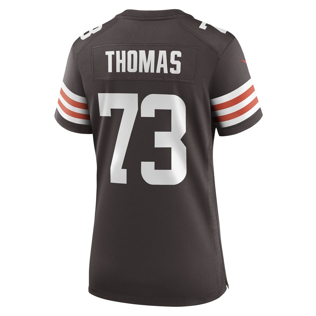 Joe Thomas Cleveland Browns Nike Women's Retired Game Player Jersey - Brown Official NFL Team Apparel Football Fan Gear