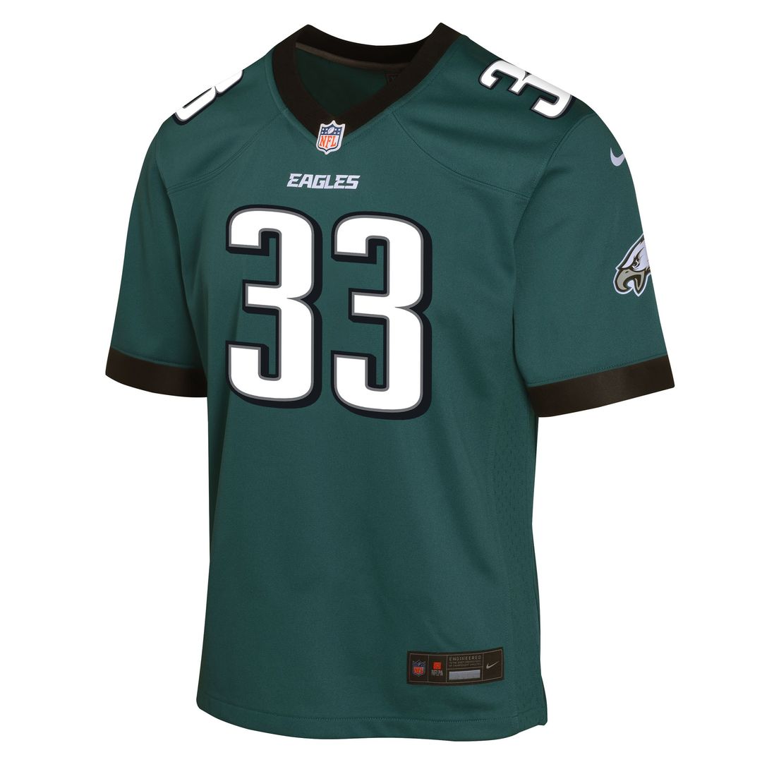 Cooper DeJean Philadelphia Eagles Nike Youth Alternate Game Jersey - Kelly Green Official NFL Team Apparel Football Fan Gear