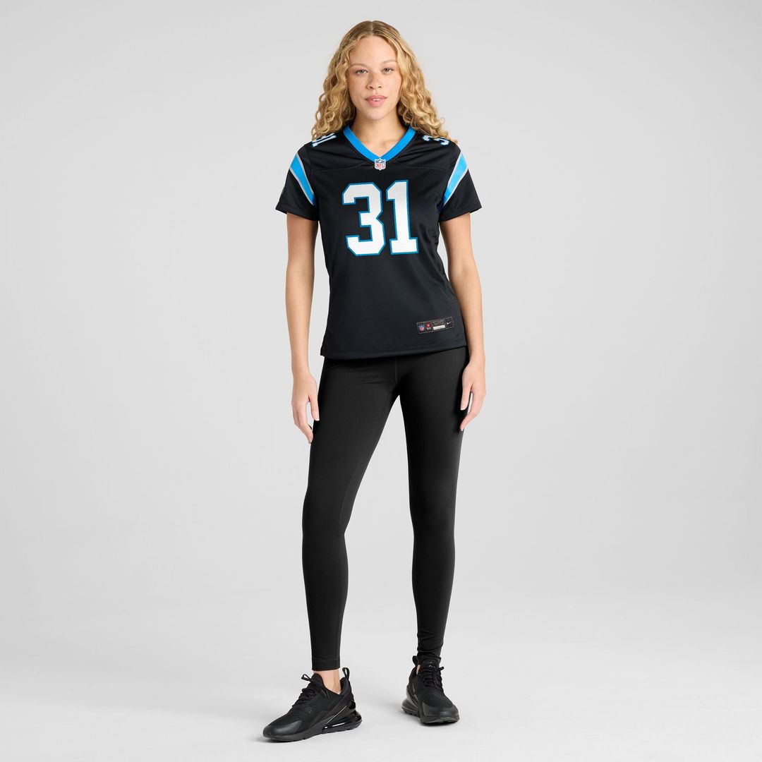 Corey Thornton Carolina Panthers Nike Women's Team Game Jersey - Black Official NFL Team Apparel Football Fan Gear