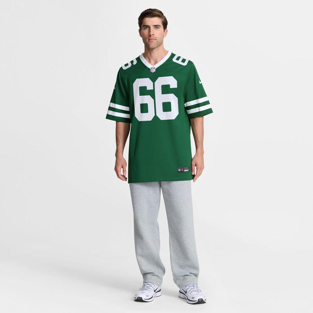 Joe Tippmann New York Jets Nike Team Game Jersey - Legacy Green Official NFL Team Apparel Football Fan Gear