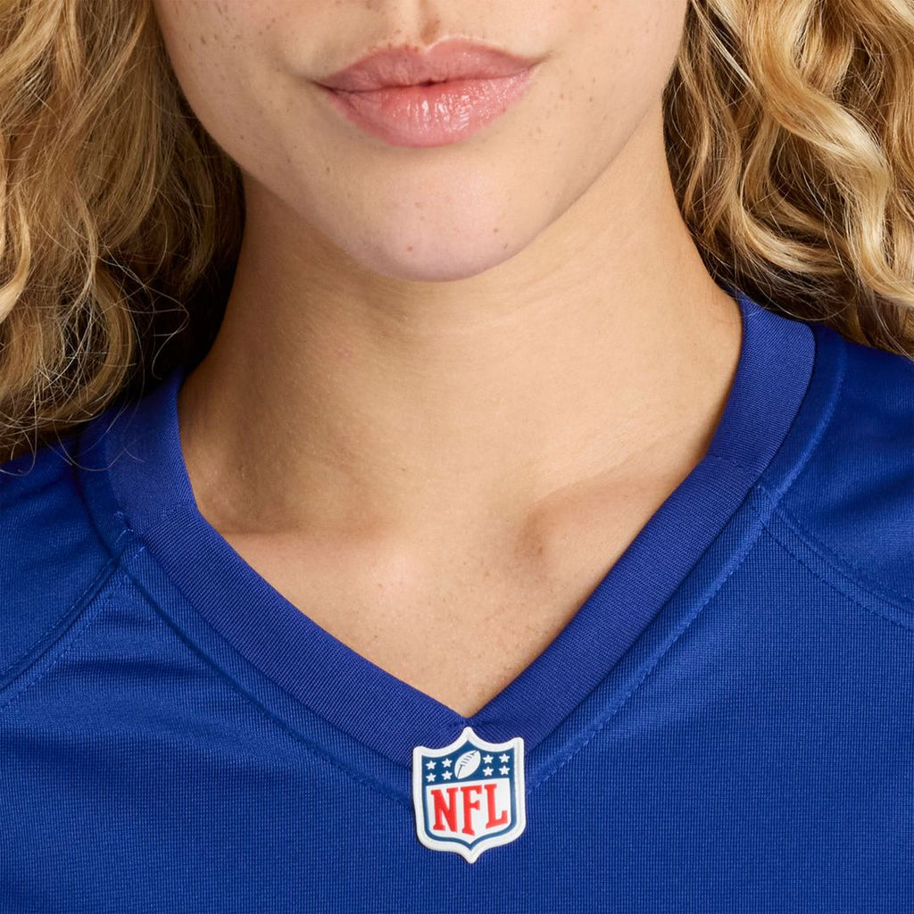Jaxson Dart New York Giants Nike Women's Team Game Jersey - Royal Official NFL Team Apparel Football Fan Gear