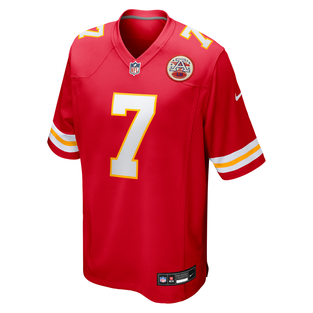 Harrison Butker Kansas City Chiefs Nike Game Jersey - Red Official NFL Team Apparel Football Fan Gear