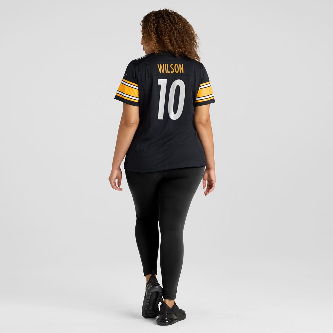 Roman Wilson Pittsburgh Steelers Nike Women's Team Game Jersey - Black Official NFL Team Apparel Football Fan Gear