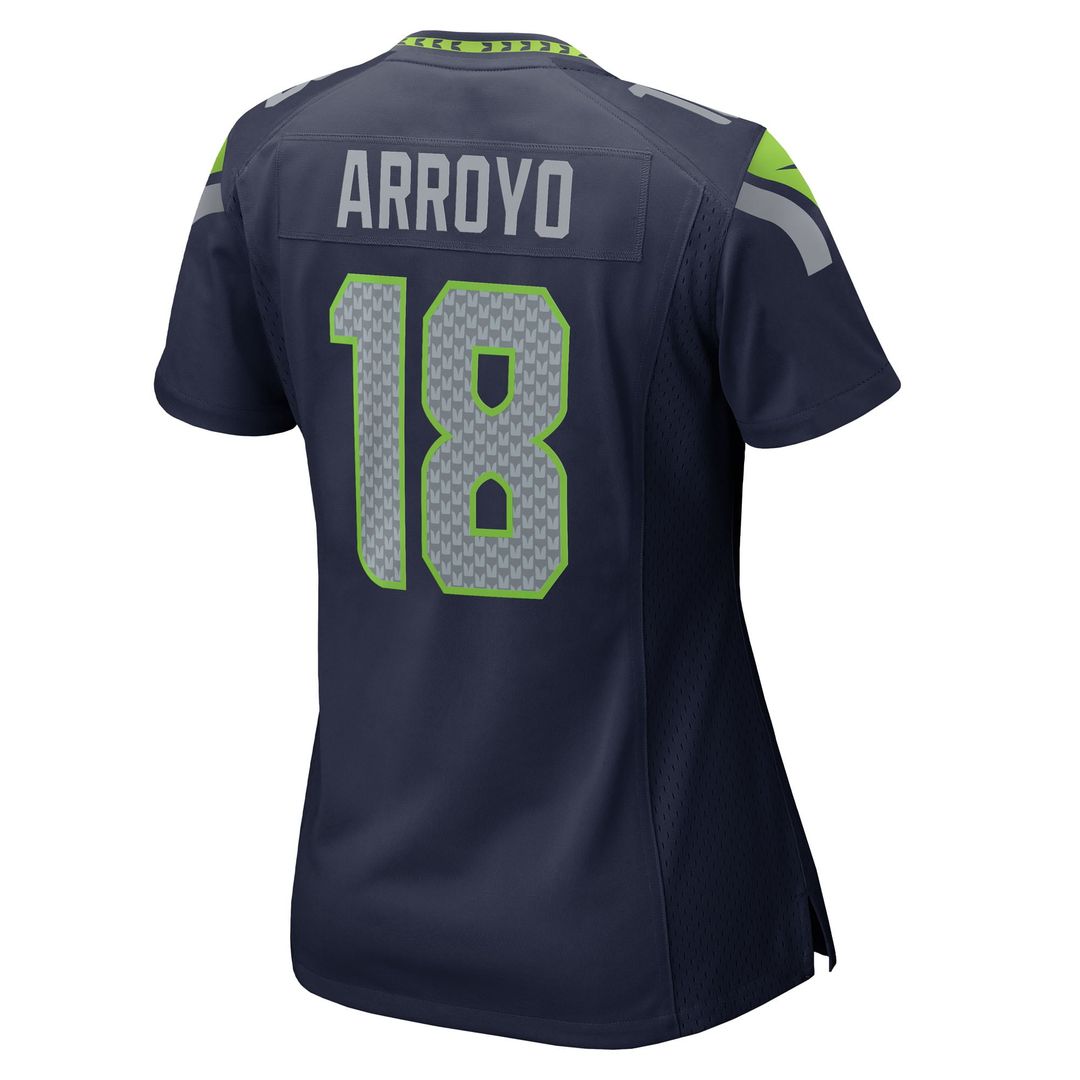 Elijah Arroyo Seattle Seahawks Nike Women's Team Game Jersey - College Navy Official NFL Team Apparel Football Fan Gear