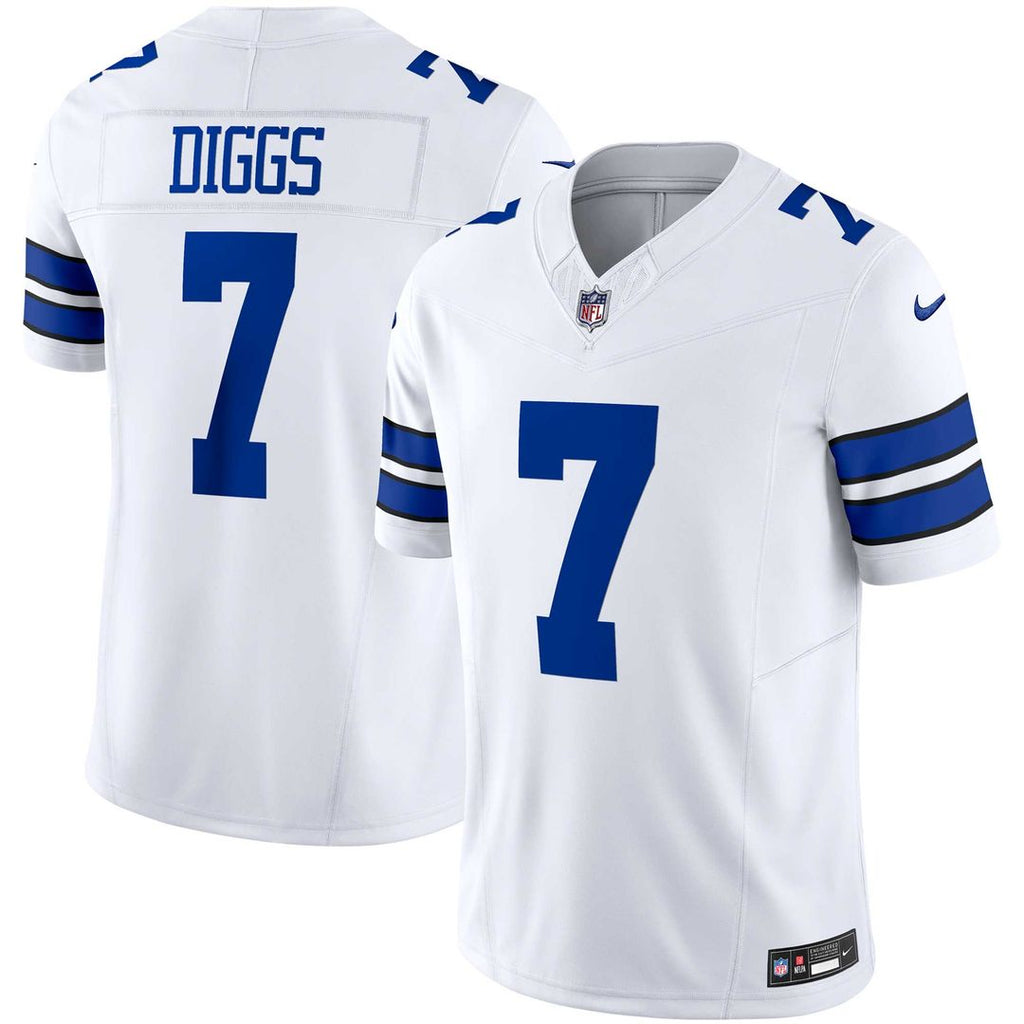 Trevon Diggs Dallas Cowboys Nike Vapor F.U.S.E. Limited Jersey - White Official NFL Team Apparel Football Fan Gear
