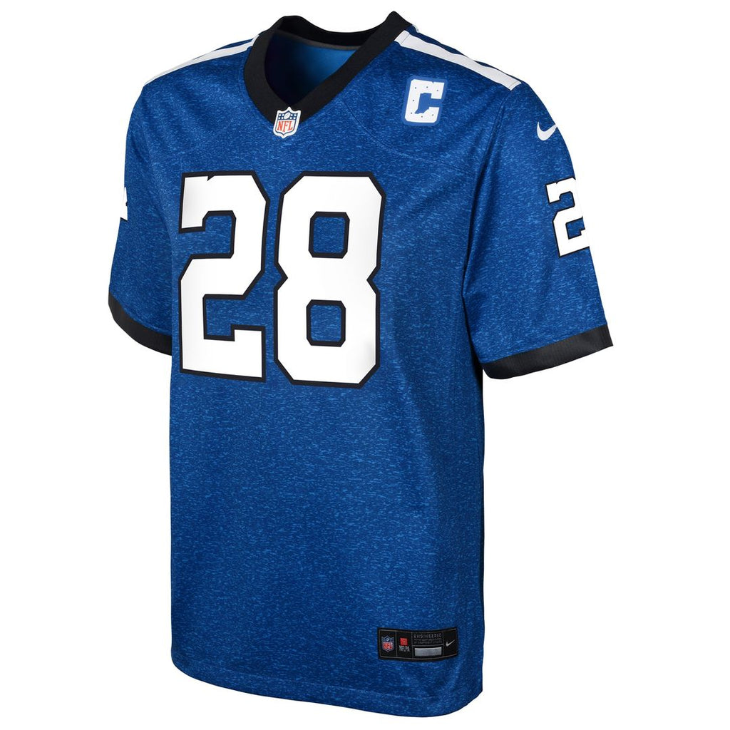 Jonathan Taylor Indianapolis Colts Nike Youth Game Jersey - Royal Official NFL Team Apparel Football Fan Gear
