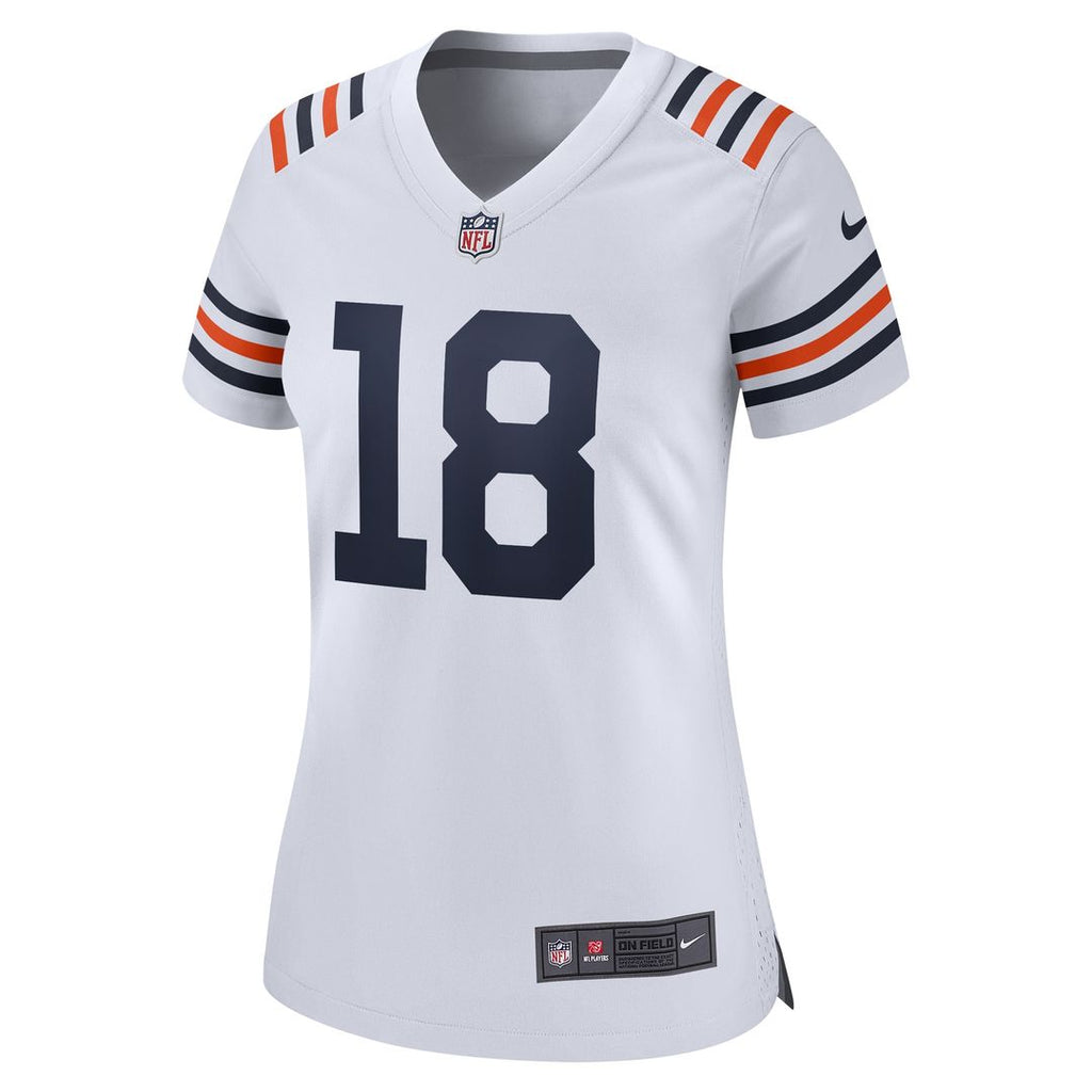 Caleb Williams Chicago Bears Nike Women's 2nd Alternate Game Player Jersey - White Official NFL Team Apparel Football Fan Gear