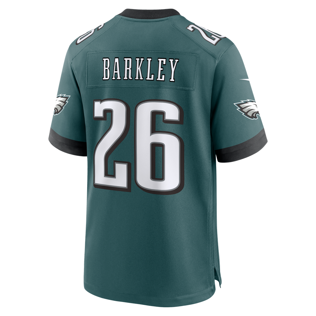 Saquon Barkley Philadelphia Eagles Nike Game Jersey - White Official NFL Team Apparel Football Fan Gear