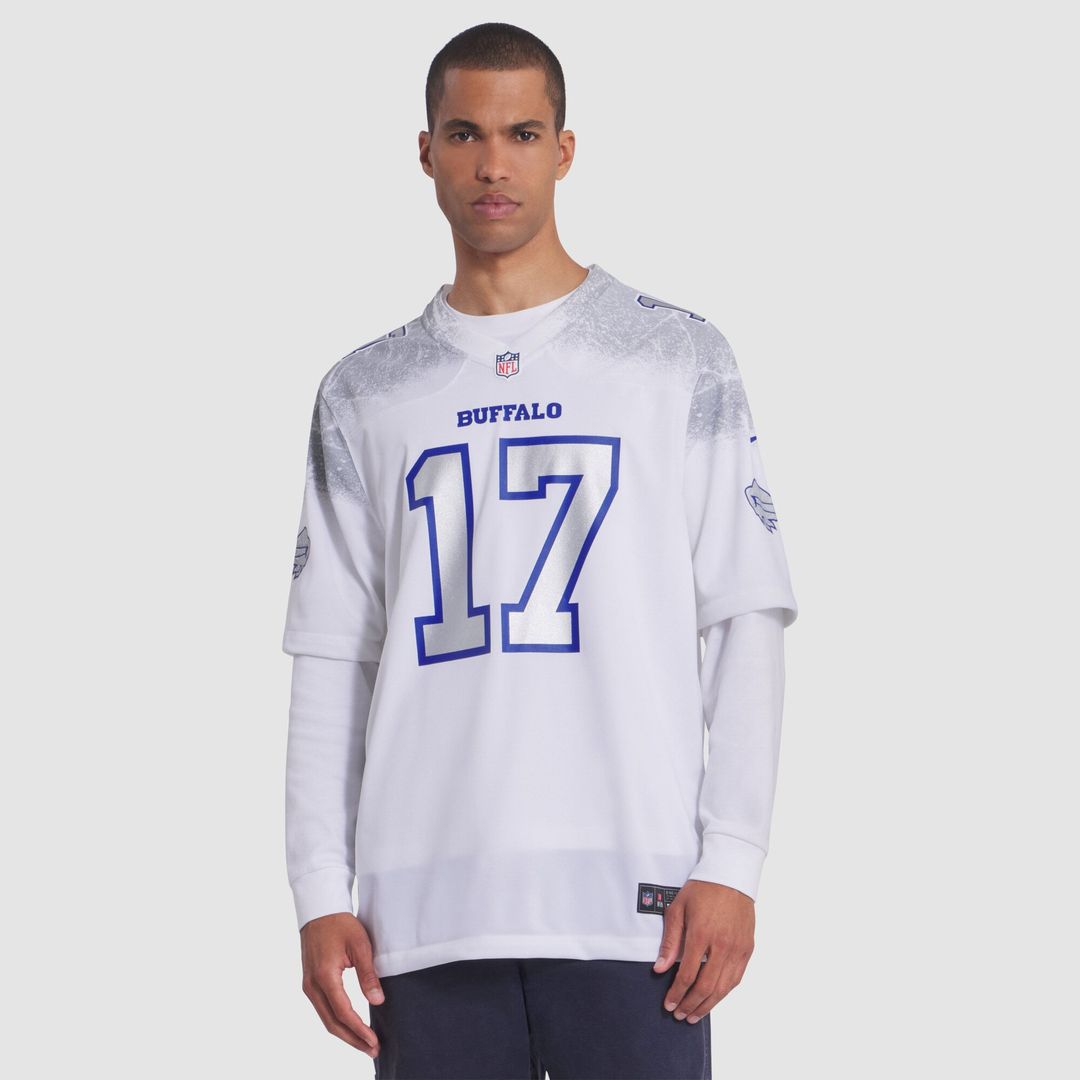 Josh Allen Buffalo Bills Nike 2025 Rivalries Collection Game Jersey - White Official NFL Team Apparel Football Fan Gear