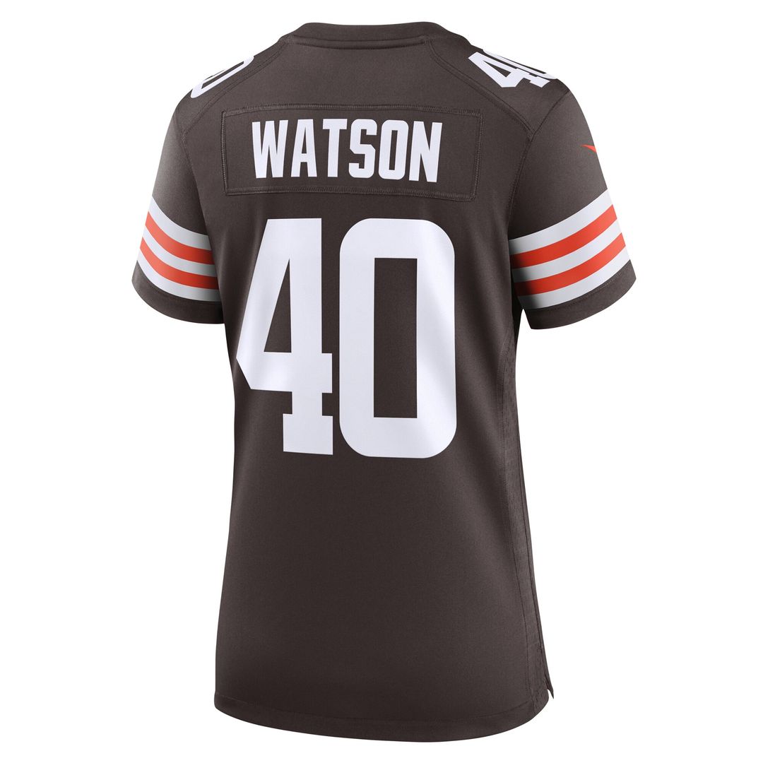 Nathaniel Watson Cleveland Browns Nike Women's Game Jersey - Brown Official NFL Team Apparel Football Fan Gear