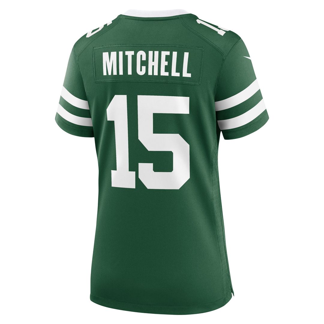 Adonai Mitchell New York Jets Nike Women's Team Game Jersey - Legacy Green Official NFL Team Apparel Football Fan Gear