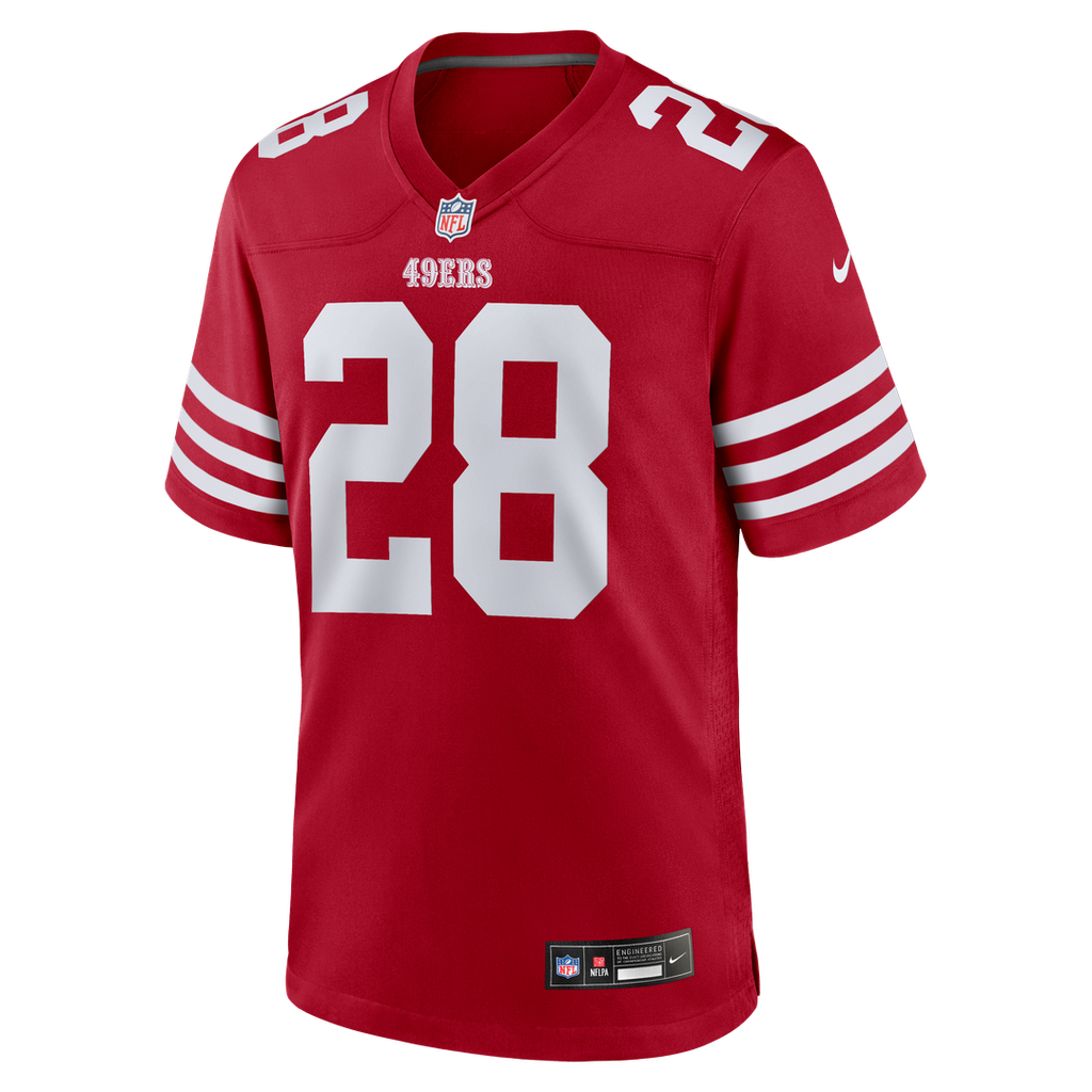 Darrell Luter Jr. San Francisco 49ers Nike Game Jersey - Scarlet Official NFL Team Apparel Football Fan Gear