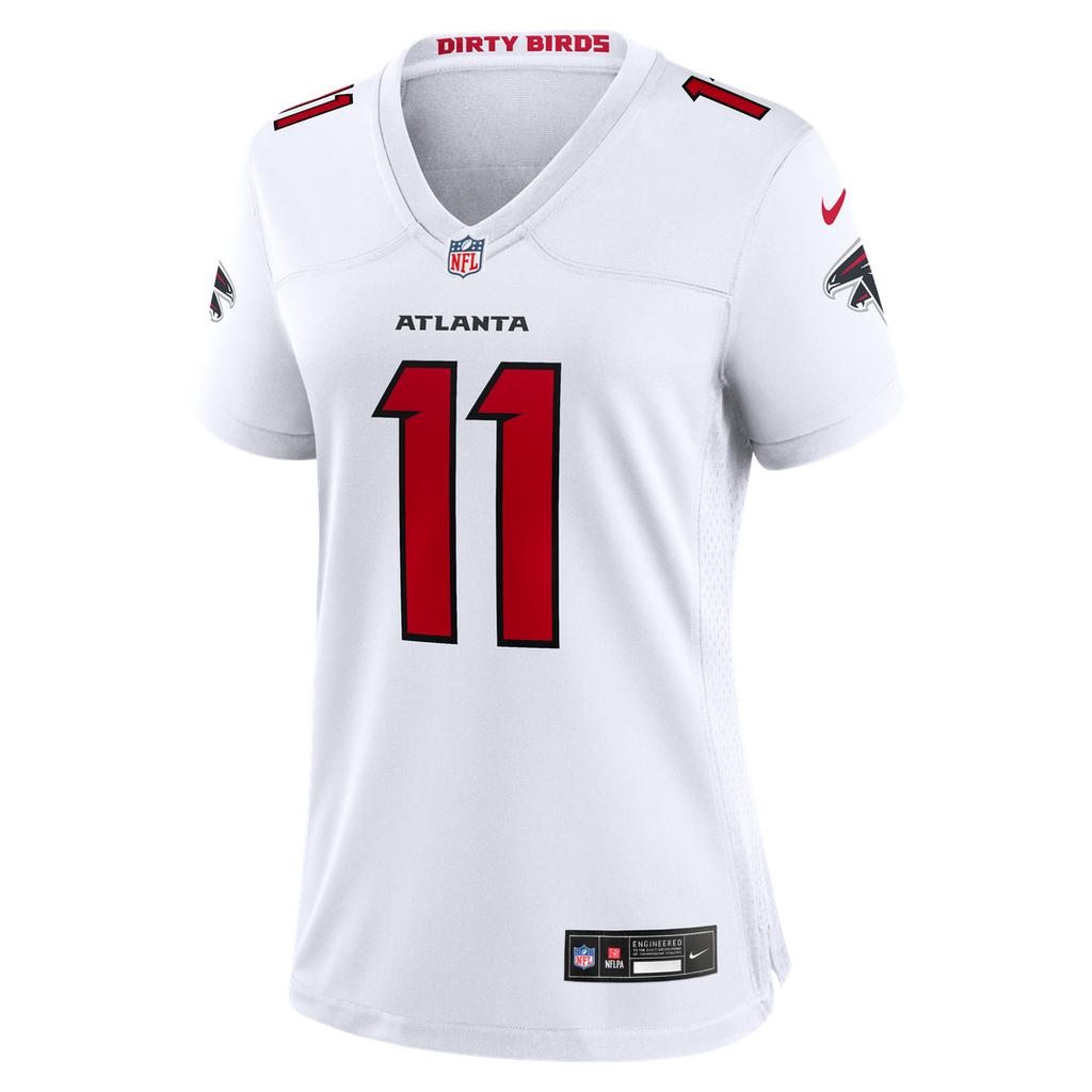 Jalon Walker Atlanta Falcons Nike Women's Game Jersey - White Official NFL Team Apparel Football Fan Gear