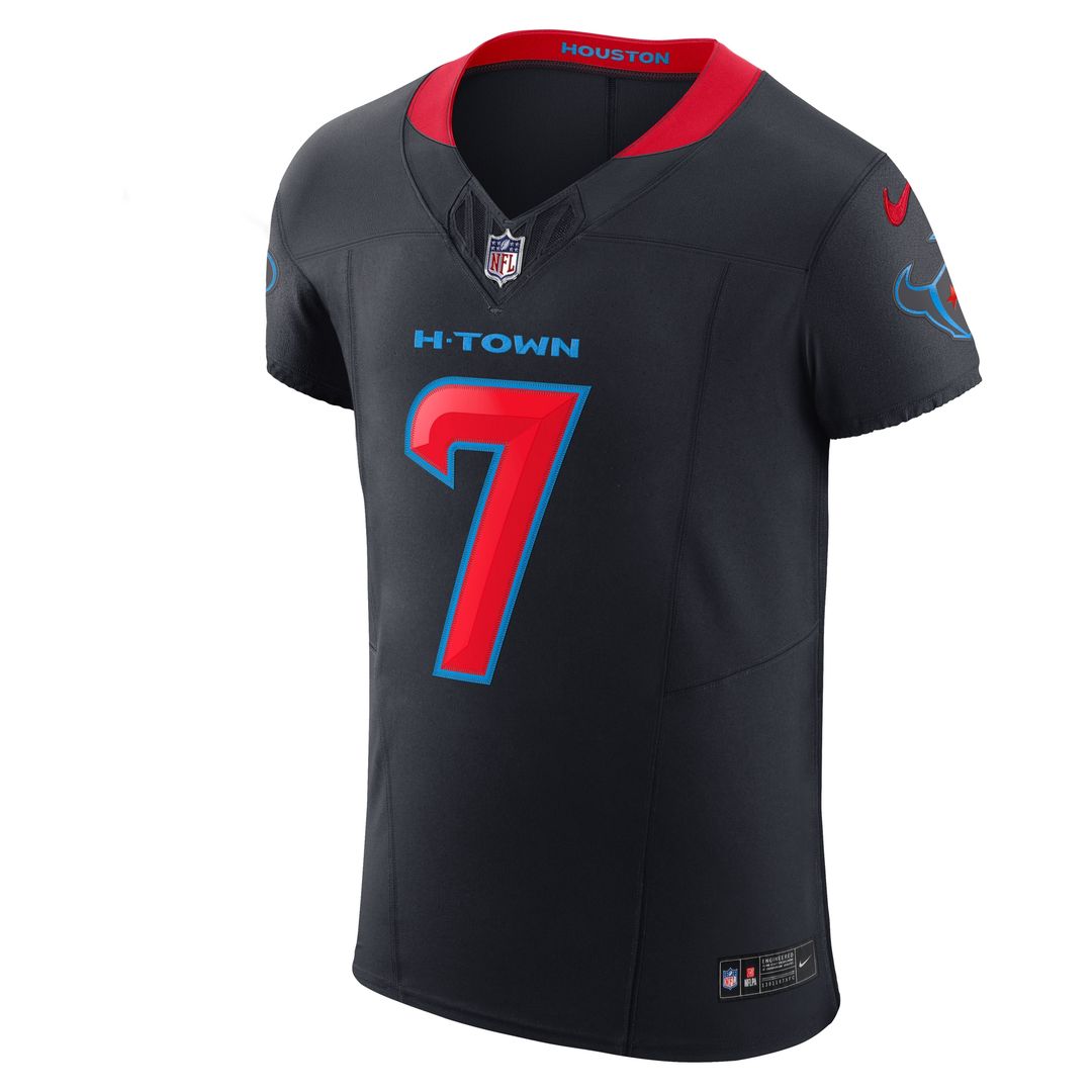 C.J. Stroud Houston Texans Nike Alternate 2 Vapor F.U.S.E. Elite Jersey - Navy Official NFL Team Apparel Football Fan Gear